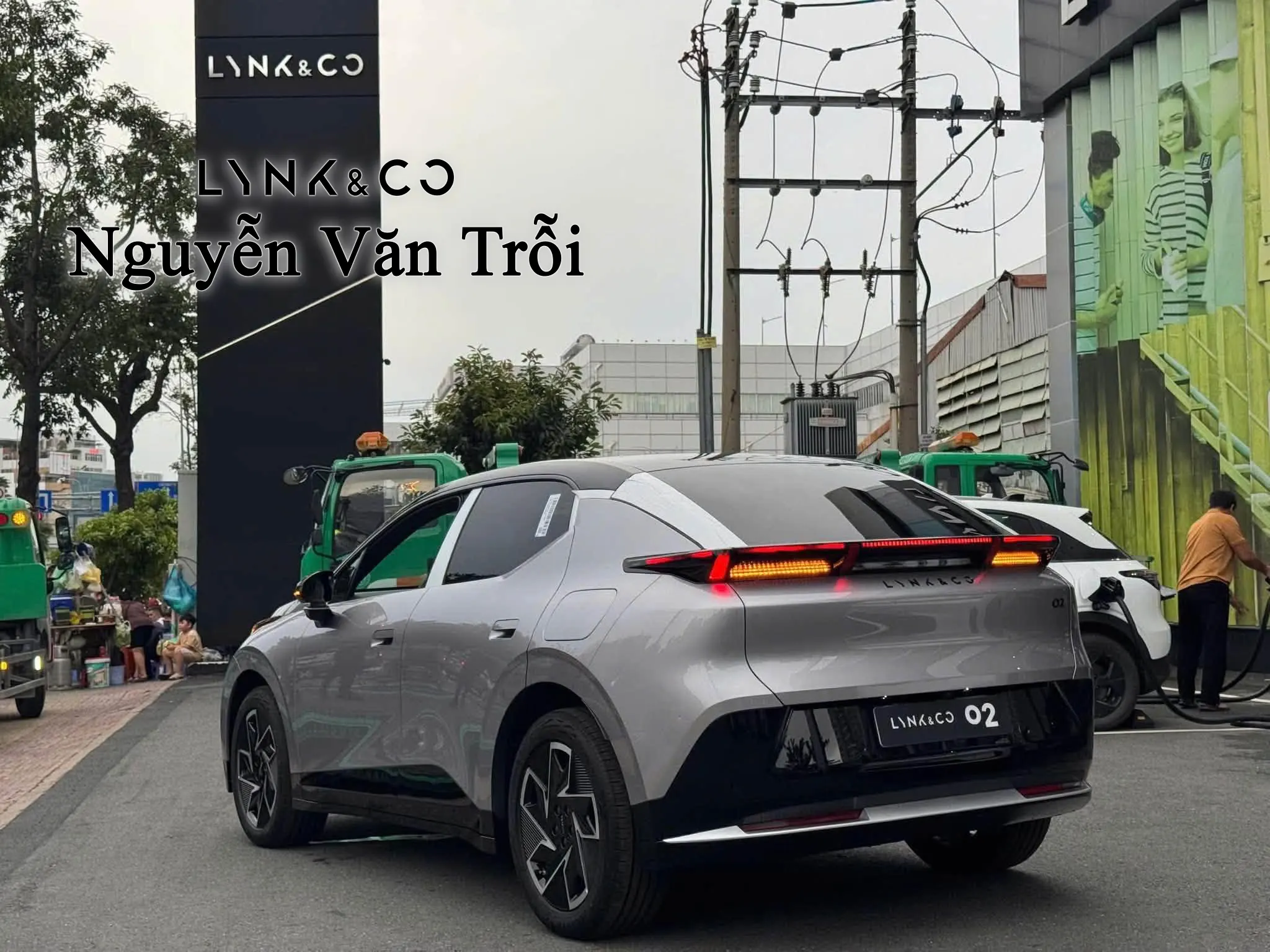 Hông xe Lynkco 02 tại Lynkco Nguyễn Văn Trỗi