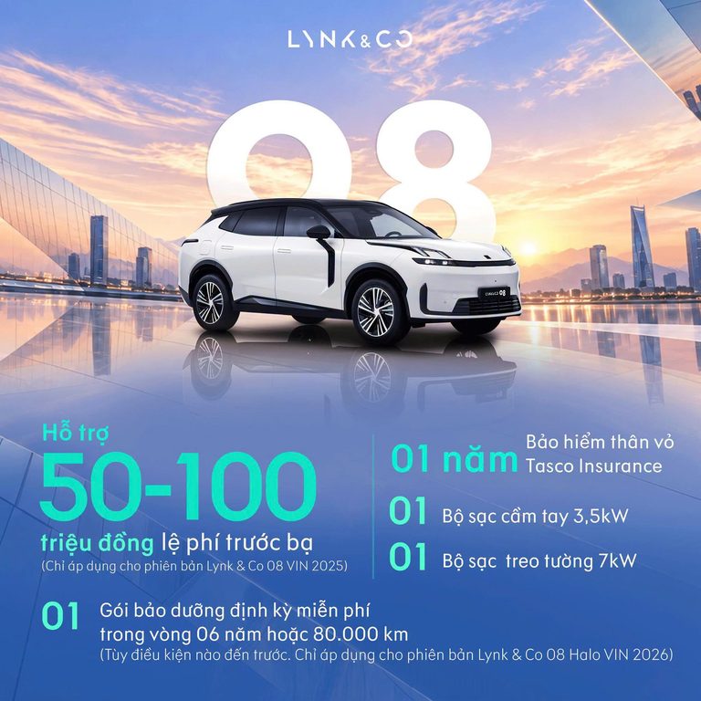 Lynk & Co 08 (VIN 2025)